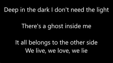 the spectre lyrics meaning